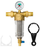 Filtr do wody Mechaniczny z płukaniem wstecznym z manometrem 1" DN25