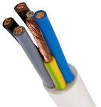 Przewód elektryczny 5 x 4,0 mm2 Linka Biały (Na Metry)