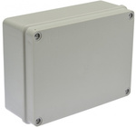 Puszka elektryczna hermetyczna 120x80x50mm IP65 Puszka instalacyjna bezhalogenowa szara S-BOX 216
