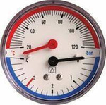 TM80 6b 20-120stC 1/2" ax- termomanometr
