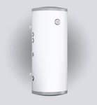 Wymiennik c.w.u. pionowy wiszący 102 P z wężownicą, przyłącza po prawej stronie SN.P-100 Termo Comfort