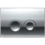 Przycisk uruchamiający Geberit Delta21, do spłukiwania dwudzielnego - kolor chrom