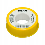 BISAN TAŚMA TEFLON.GAZ  12/12mm/0,10mm ŻÓŁTA