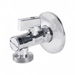 PERFEXIM ZAWÓR KULOWY KĄTOWY Z FILTREM 1/2"X3/8"